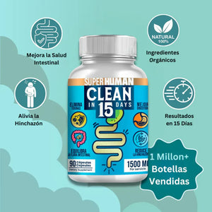 Clean15™ Desintoxicación Estomacal en 15 días